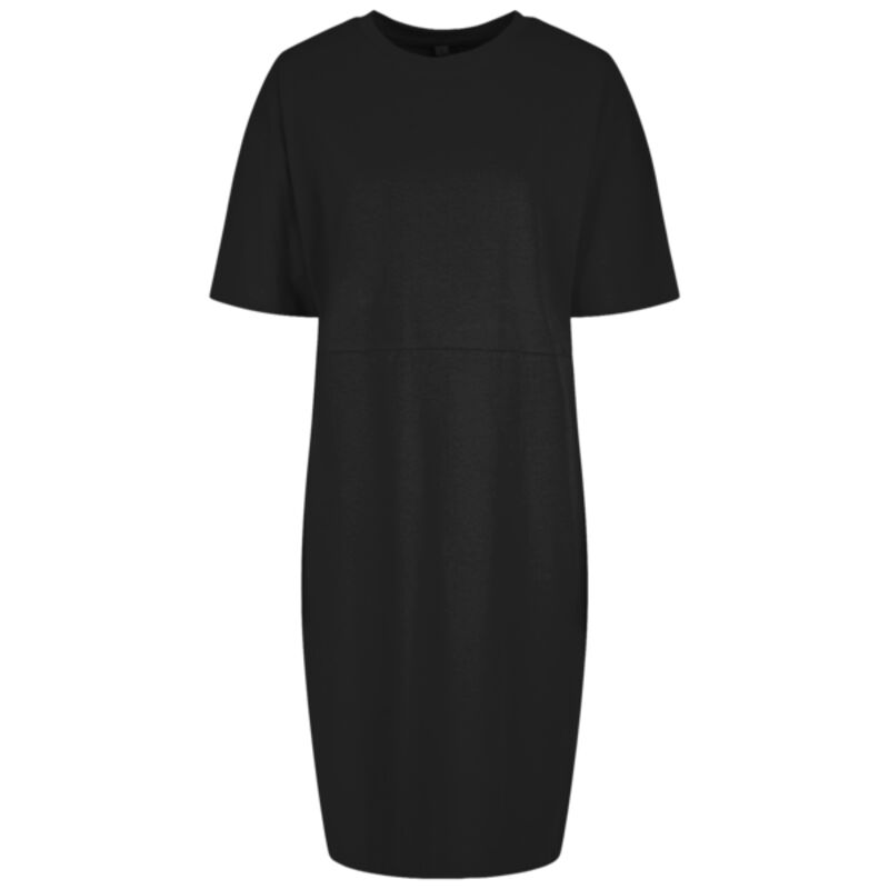 Women's organic oversizes slit tee dress Thumbnail