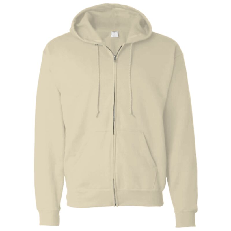 Softstyle™ midweight fleece adult full-zip hooded sweatshirt Thumbnail