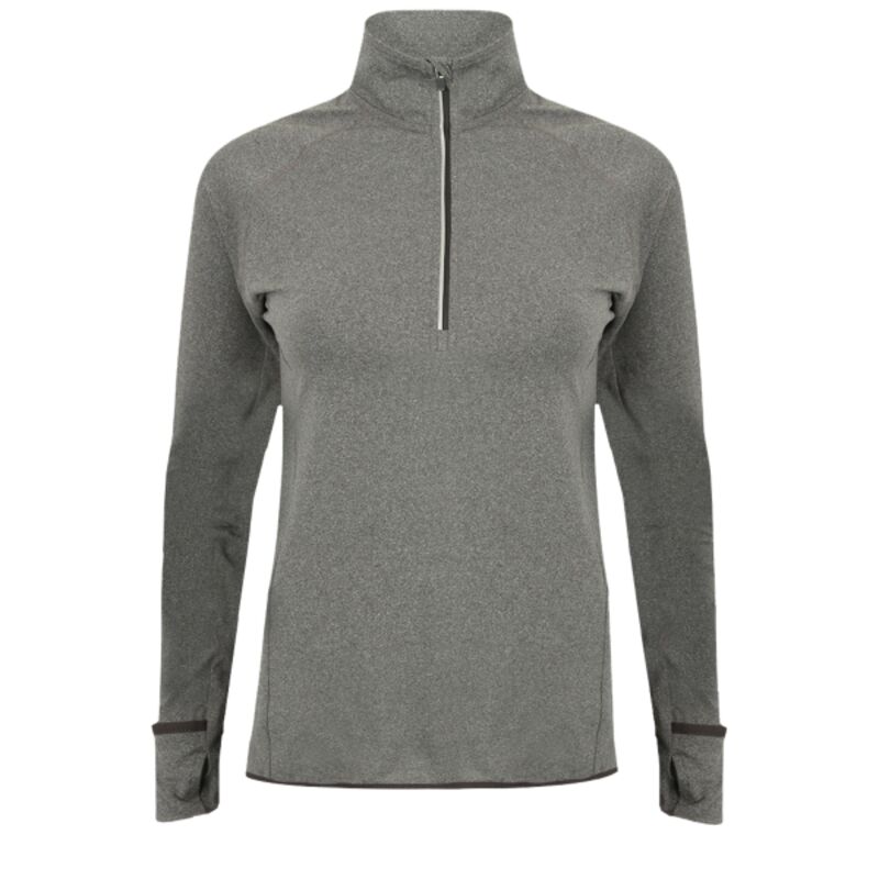 Women's long-sleeved ¼ zip top Thumbnail
