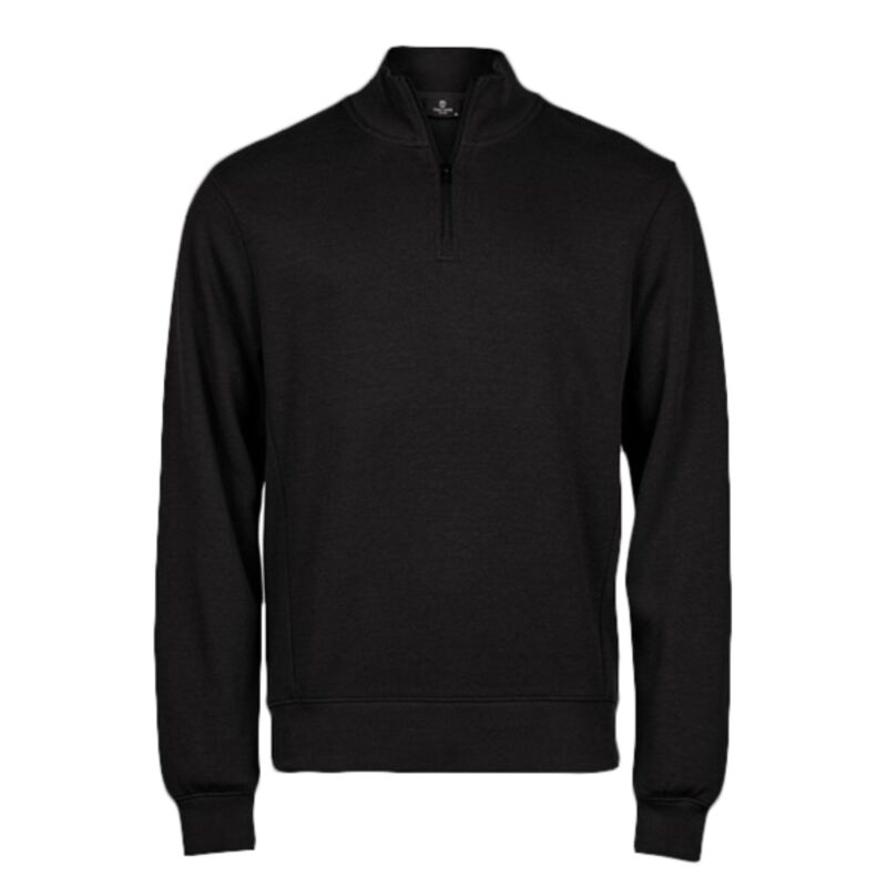 Ribbed interlock half-zip (5506) Thumbnail