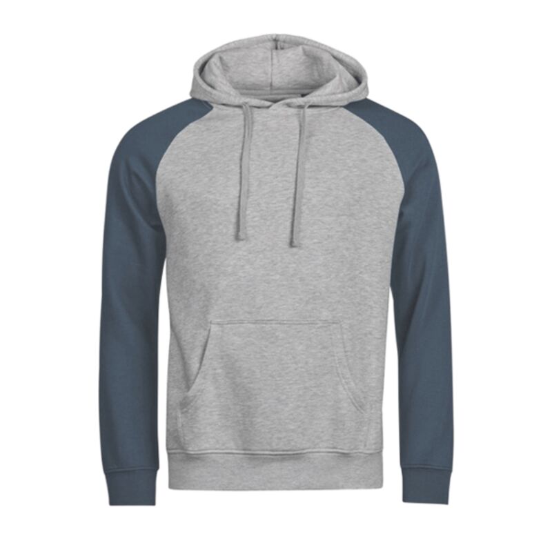 UNLABELED two-tone hooded sweatshirt (5156) Thumbnail