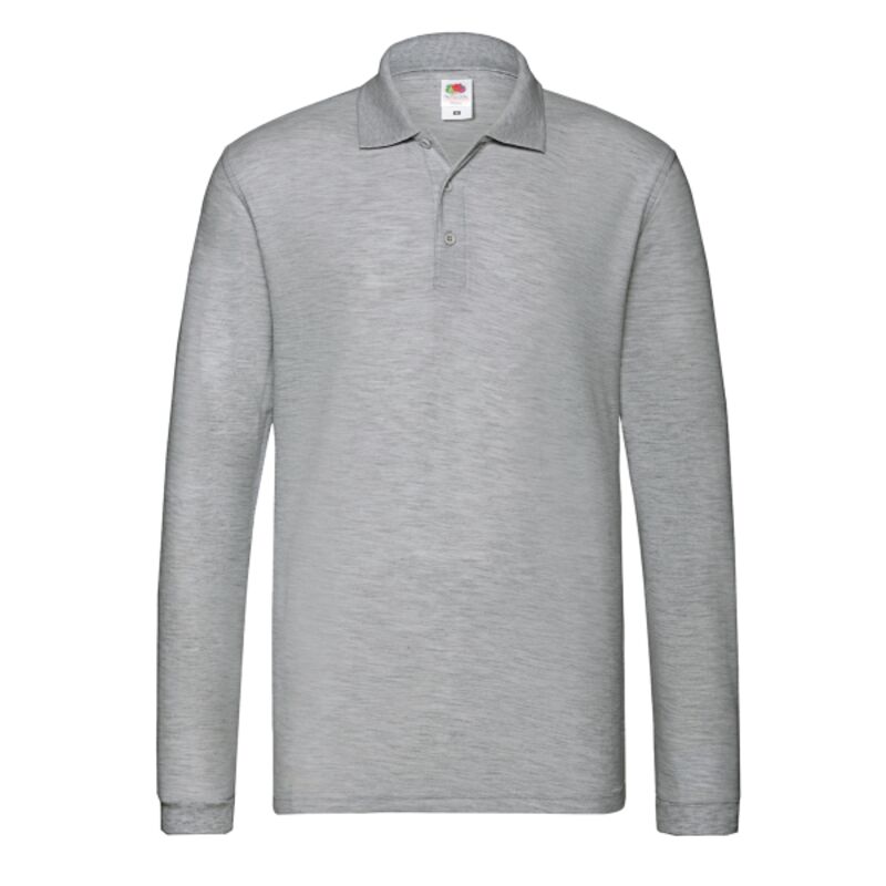 Premium long sleeve polo Thumbnail