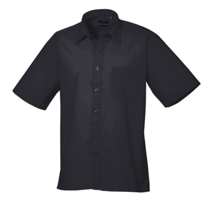 Short sleeve poplin shirt Thumbnail