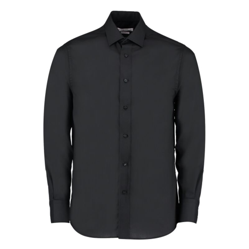 Tailored business shirt long-sleeved (tailored fit) Thumbnail