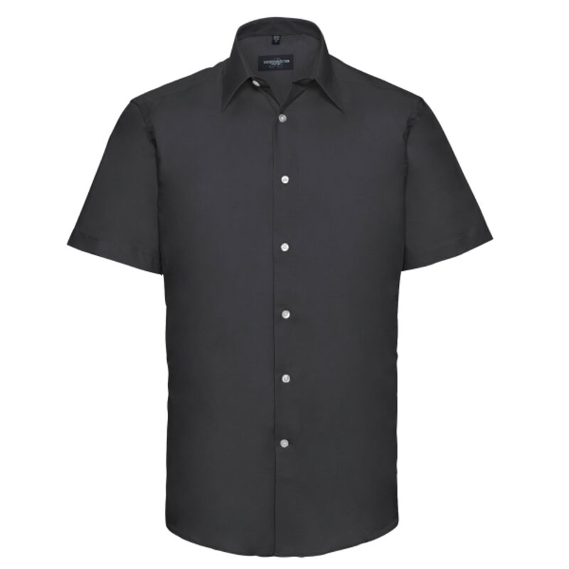 Short sleeve easycare tailored Oxford shirt Thumbnail