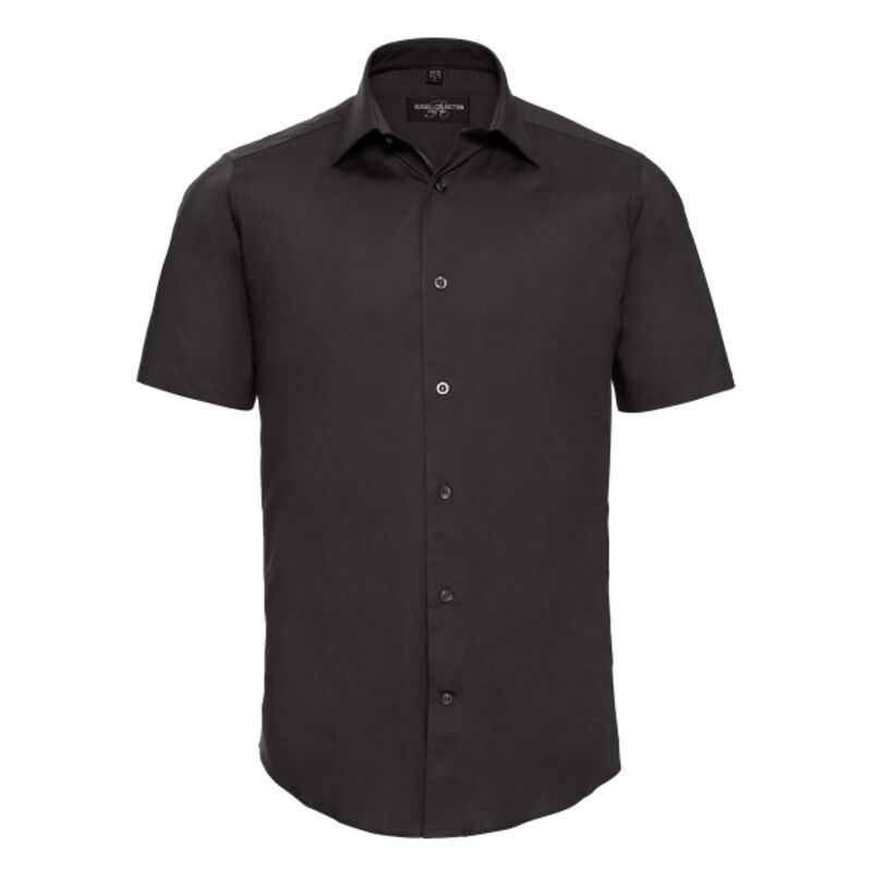 Short sleeve easycare fitted shirt Thumbnail