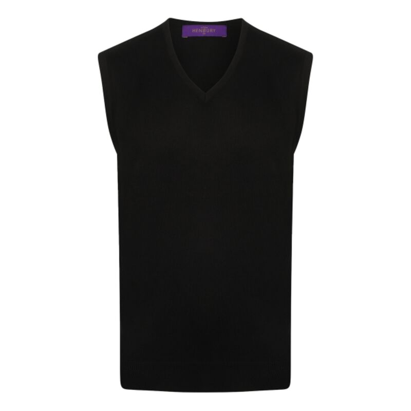 Sleeveless v-neck jumper Thumbnail