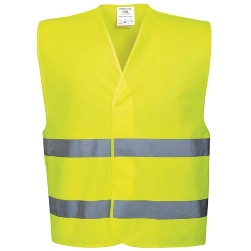 Hi-vis two-band vest (C474) Thumbnail