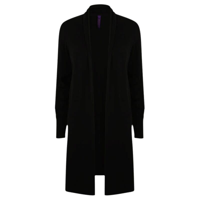 Women's longline open cardigan Thumbnail