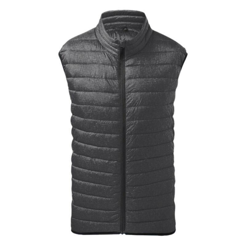 Melange padded gilet Thumbnail