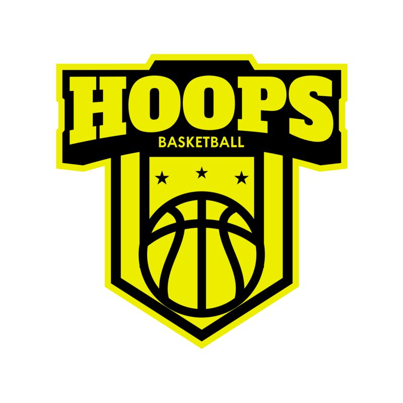 Hoops Basketball logo template 04 Thumbnail