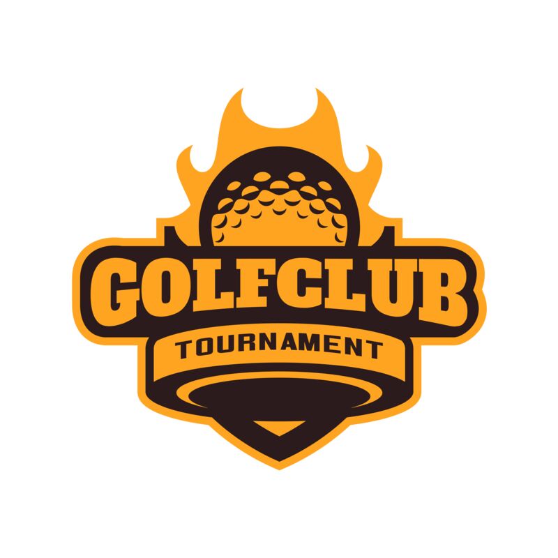 Golf Club Tournament logo template 04 Thumbnail