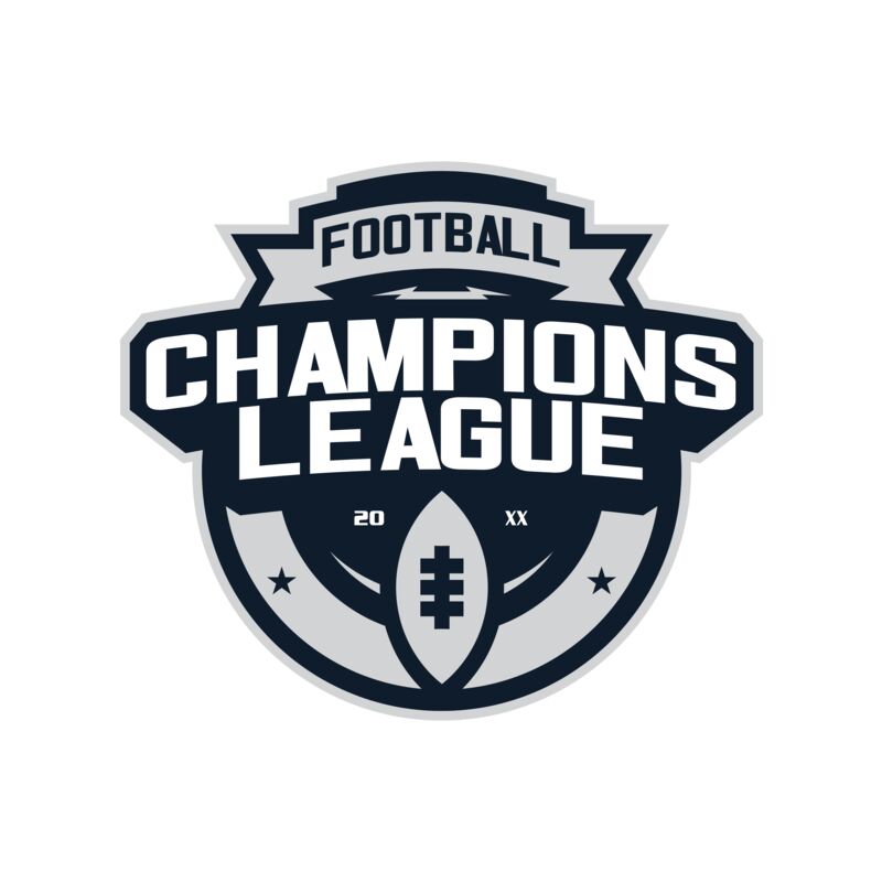 Champions League Football logo template Thumbnail
