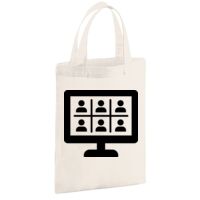 Cotton party bag for life Thumbnail