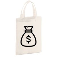 Cotton party bag for life Thumbnail