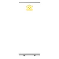 850mm Wide Pull Up Banner Thumbnail