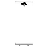 850mm Wide Pull Up Banner Thumbnail