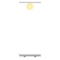 850mm Wide Pull Up Banner Thumbnail