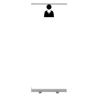 850mm Wide Pull Up Banner Thumbnail