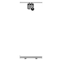 850mm Wide Pull Up Banner Thumbnail