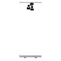 850mm Wide Pull Up Banner Thumbnail