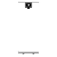 850mm Wide Pull Up Banner Thumbnail