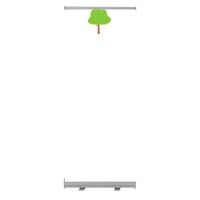 850mm Wide Pull Up Banner Thumbnail