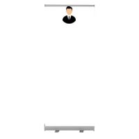 850mm Wide Pull Up Banner Thumbnail
