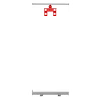 850mm Wide Pull Up Banner Thumbnail
