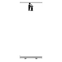 850mm Wide Pull Up Banner Thumbnail