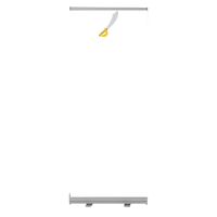 850mm Wide Pull Up Banner Thumbnail