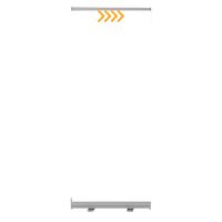 850mm Wide Pull Up Banner Thumbnail