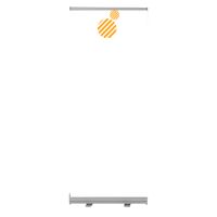 850mm Wide Pull Up Banner Thumbnail
